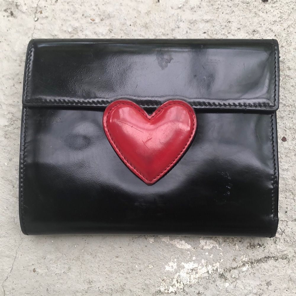 Moschino tri-fold wallet 
